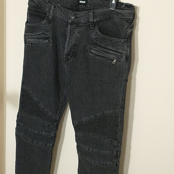 Men's black Hudson jeans - Picture 8 of 11